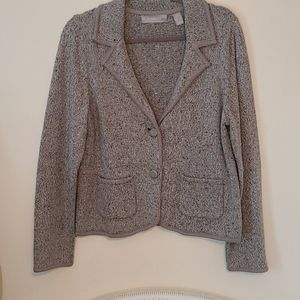 Liz Claiborne 2 button close sweater